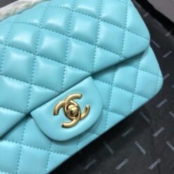 Borsa Con Patta Classica Blu - immagine 7