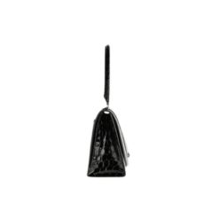 Hourglass Hinge Media Nera