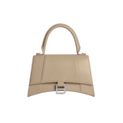 Hourglass Piccola Con Manico Superiore Beige Chiaro