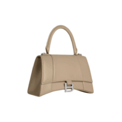 Hourglass Piccola Con Manico Superiore Beige Chiaro