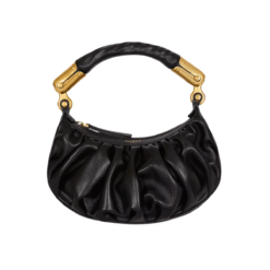 Mini Ebene Borsa Con Manico Superiore Nero