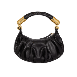 Mini Ebene Borsa Con Manico Superiore Nero