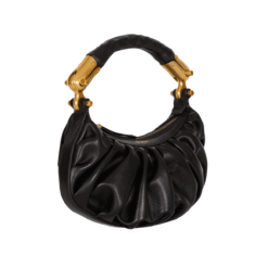 Mini Ebene Borsa Con Manico Superiore Nero
