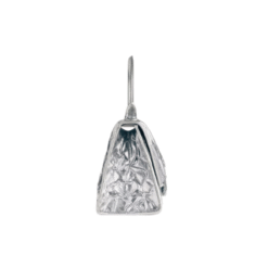 Hourglass Piccola Con Manico Superiore Argento