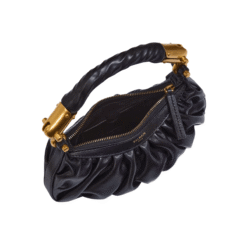 Mini Ebene Borsa Con Manico Superiore Nero