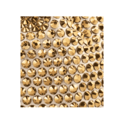 Secchiello Decorato Con Cristalli Oro