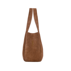 Tote Bea In Camoscio Marrone