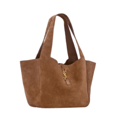 Tote Bea In Camoscio Marrone