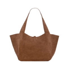Tote Bea In Camoscio Marrone
