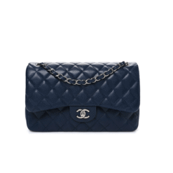 Classica Flap Media Blu Navy