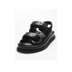Velcro In Pelle Di Vitello Martellata Nera - immagine 4