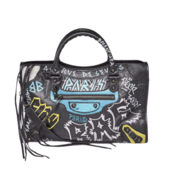 Borsa Classic City Graffiti nero/multicolore