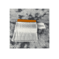 Scialle Monogram Grigio Lana