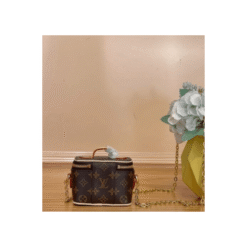 Tela Monogram Con Finiture E Tono Oro - immagine 3