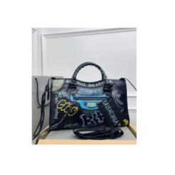Alternative view of Borsa Classic City Graffiti nero/multicolore