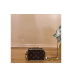 Tela Monogram Con Finiture E Tono Oro - immagine 4