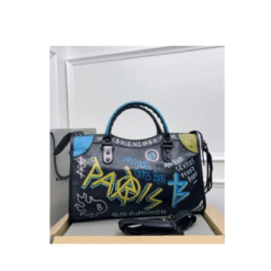 Borsa Classic City Graffiti nero/multicolore - immagine 3
