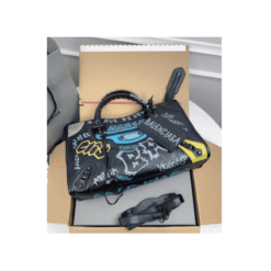 Borsa Classic City Graffiti nero/multicolore - immagine 6