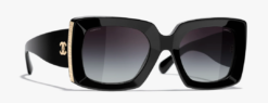Rettangolare Acetate Nero/Oro - immagine 4