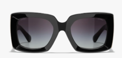 Rettangolare Acetate Nero/Oro - immagine 3