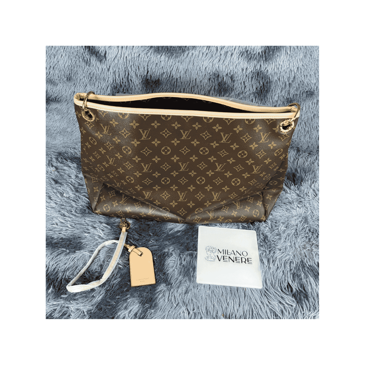 Borsa Again In Tela Monogram - immagine 8