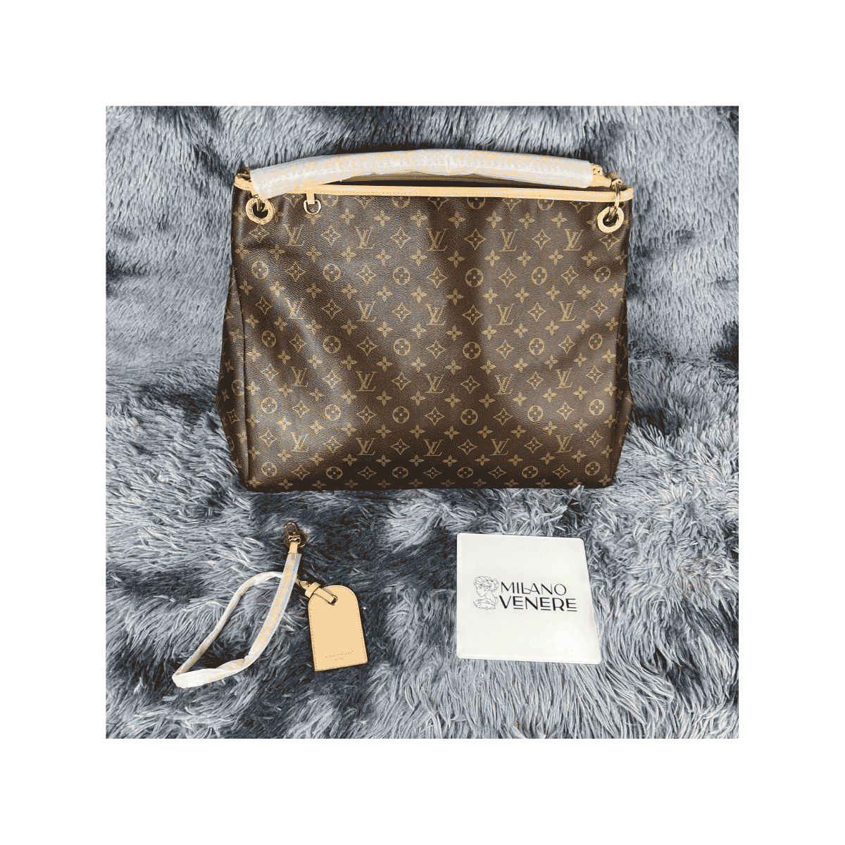 Borsa Again In Tela Monogram - immagine 9