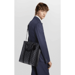 Sac Plat Cross In Monogram Eclipse - immagine 7