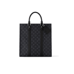 Sac Plat Cross In Monogram Eclipse