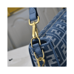 Blue Baguette Bag