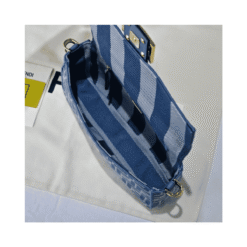 Blue Baguette Bag