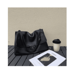 Maxi Flap Bag Nera