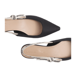Slingback Flats In Tessuto Tecnico