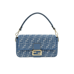 Blue Baguette Bag