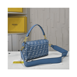 Blue Baguette Bag