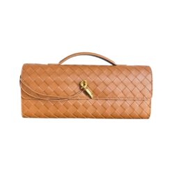 Clutch Andiamo Realizzata In Marrone Chiaro