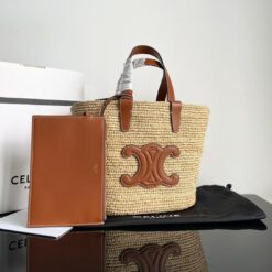 Alternative view of Cestino Classico In Rafia
