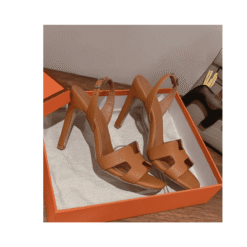 Alternative view of Sandalo con tacco slingback color miele