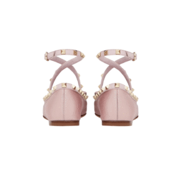 Ballerina In Raso Con Dettagli Rockstud