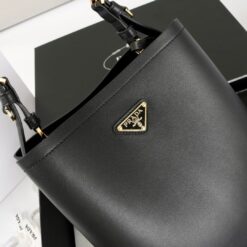 Borsa tote in vitello nera - immagine 10