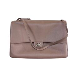 Borsa Maxi Flap Marrone Chiaro