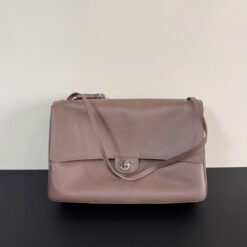 Alternative view of Borsa Maxi Flap Marrone Chiaro