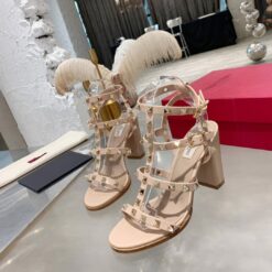 Alternative view of Sandali Rockstud A Gabbia Beige