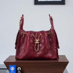 Borsa Hobo 25 Piccola Borgogna - immagine 3