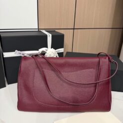 Borsa Maxi Flap Borgogna Scuro - immagine 3