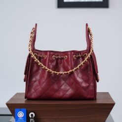 Borsa Hobo 25 Piccola Borgogna - immagine 4