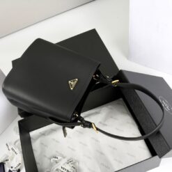 Borsa tote in vitello nera - immagine 5