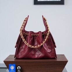 Borsa Hobo 25 Piccola Borgogna - immagine 5