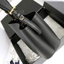 Borsa tote in vitello nera - immagine 6