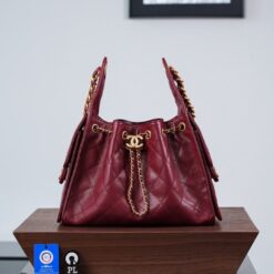 Borsa Hobo 25 Piccola Borgogna - immagine 6