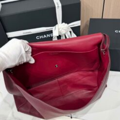 Borsa Maxi Flap Borgogna Scuro - immagine 6